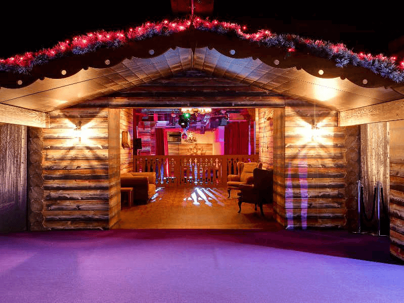 Christmas at the lodge