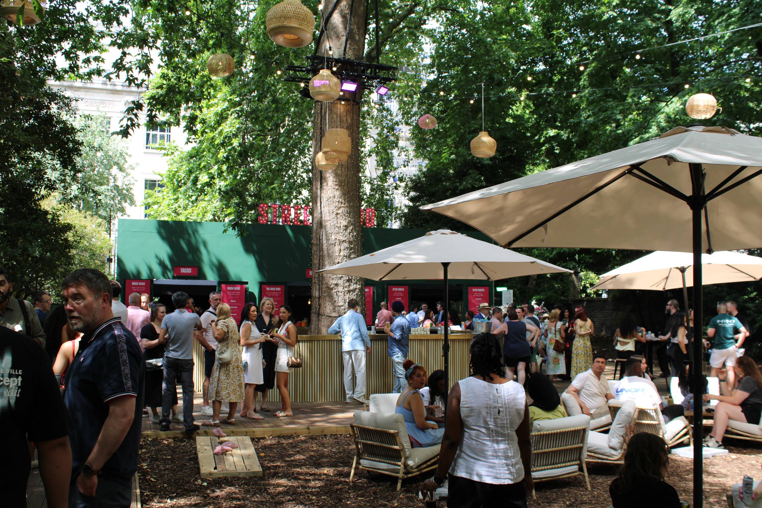 Summer Garden Party at The Sunken Garden
